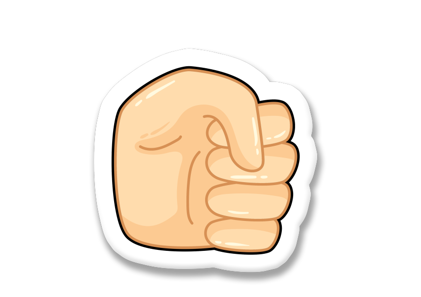 rock hand sign